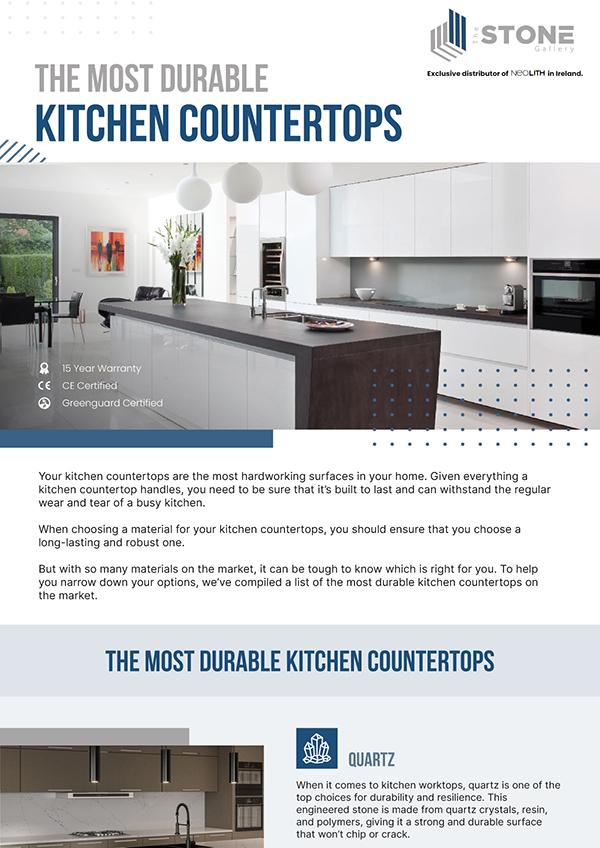 Evaluating Durability and Maintenance Requirements in Kitchen Surfaces